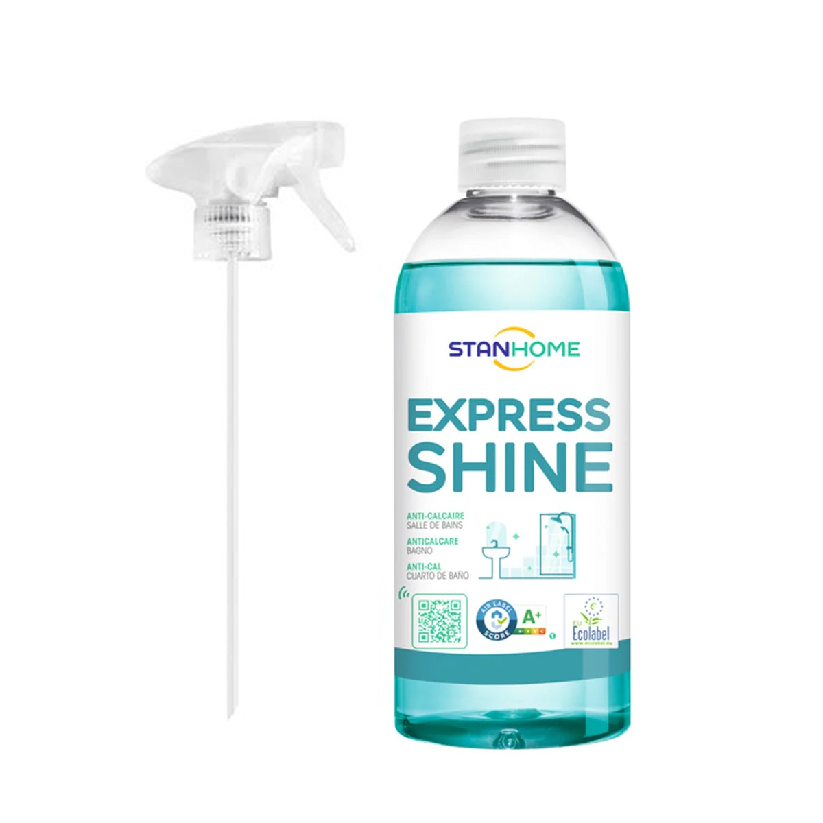 EXPRESS SHINE + Pistola – Limpiador Antical para Baño
