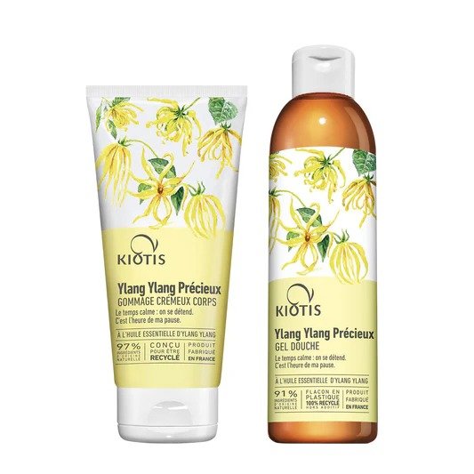 SET GEL DE DUCHA Y EXFOLIANTE YLANG YLANG
