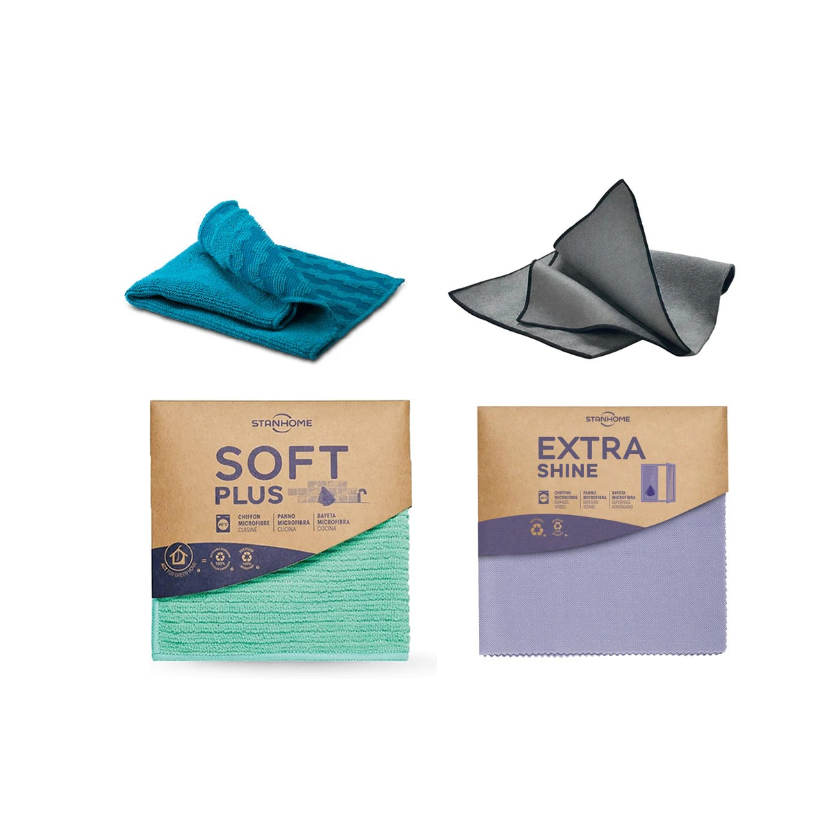 2x A ELEGIR (SOFT PLUS, SCRATCHY, EXTRA SHINE, VELVET)
