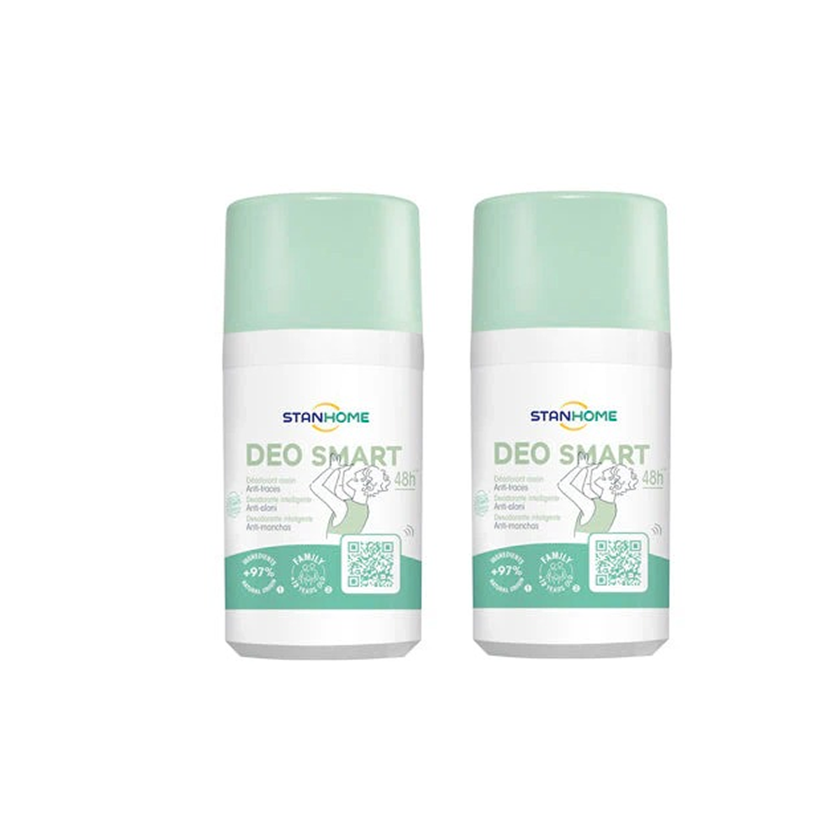 Lote de 2x Deo Smart Stanhome | Desodorante para uso diario